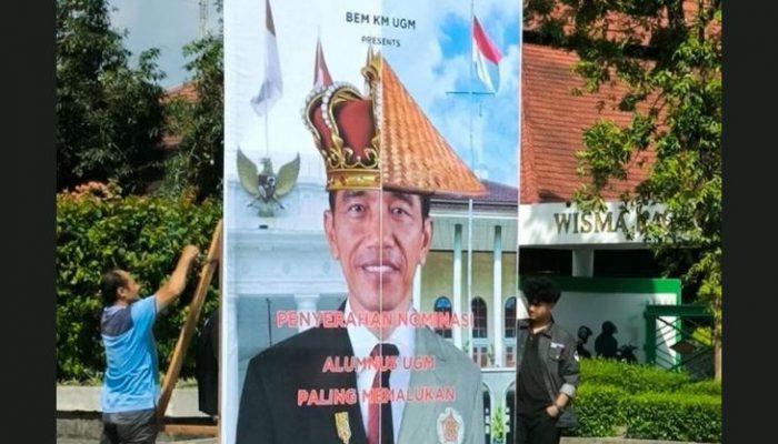 Mahasiswa Sebut Jokowi Alumnus UGM Paling Memalukan, Stafsus Presiden: Cek Survei Kinerja Presiden!