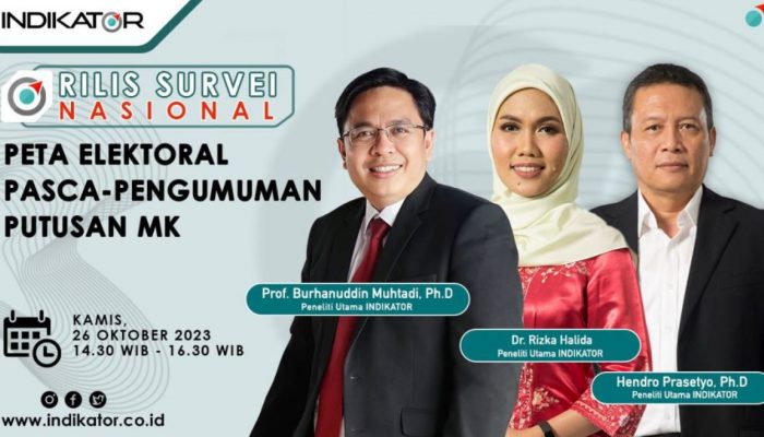 Pasca Putusan MK, Rilis Survei Indikator Politik: Hampir 50% Responden Khawatirkan Politik Dinasti