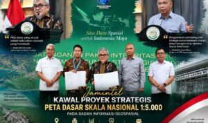 Bukan Sekadar Peta! Jamintel Kawal Proyek Nasional Skala 1:5.000 di BIG