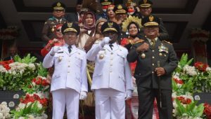 Brigjen TNI E. Reza Pahlevi, S.E Hadiri Detik-Detik Proklamasi Kemerdekaan RI Ke-77