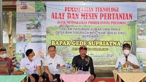Ketua DPRD Buleleng Berharap Para Petani Maksimalkan Produksi Pertanian