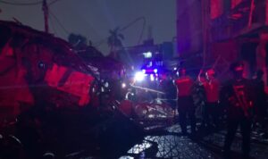 ledakan pasar cimanggis tangsel