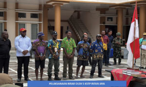 lima tokoh opmkkb di intan jaya papua saat berikrar kembali