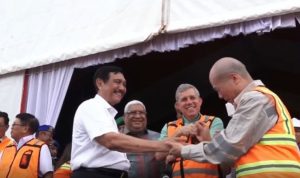 Ingatkan Soal Kepentingan Lingkungan, Luhut Datangi Proyek HPAL di Sulawesi