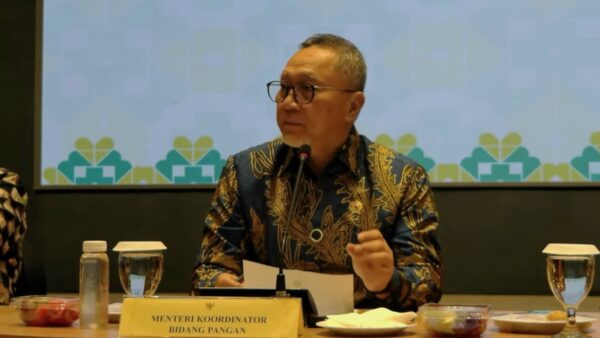menteri koordinator bidang pangan zulkifli hasan