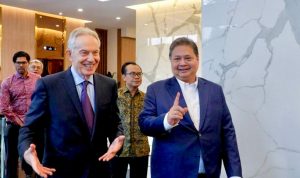 Terkait Ketegangan Iran-Israel, Eks PM Inggris Temui Airlangga Hartarto Di Jakarta. Ada Apakah?