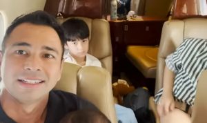 Wow…! Raffi cs ke Acara Kondangan Kaesang Naik Jet Pribadi, Intip Yuk Fasilitasnya..