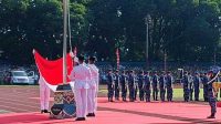 Bendera Merah Putih Gagal Berkibar Dalam Upacara HUT ke-77 RI di Solo