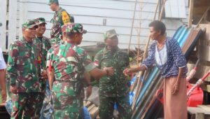 Satgas TMMD Ke-114 Kodim 1710/Mimika Terima Kunjungan Tim Wasev