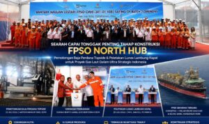 Searah Mulai Konstruksi FPSO North Hub, Pengembangan Gas Laut Dalam Kalimantan Timur Masuki Tahap Penting