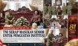 Jelang HUT ke-81 TNI, Panglima Kirim Perwira Sambangi Mantan Panglima TNI Agus Suhartono
