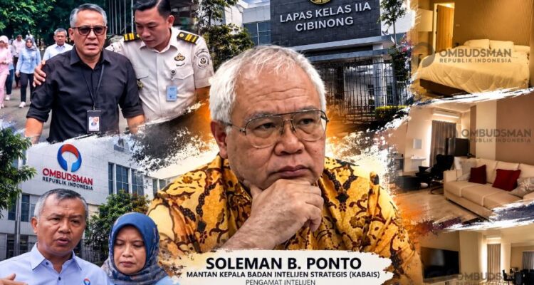 Ponto Soroti Wibawa Ombudsman di Lapas Cibinong, Dorong Penguatan Unsur APH