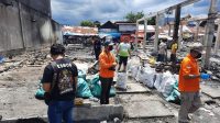 Polres Bitung Berhasil Ungkap Penyebab Kebakaran Pasar Girian