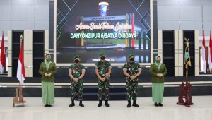 Pangdam Tanjungpura Pimpin Sertijab Danyonzipur 6/SD