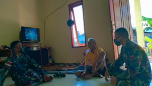 Melalui Anjangsana Satgas Yonif 512 Mempererat Tali Silaturahmi Di Tapal Batas Papua