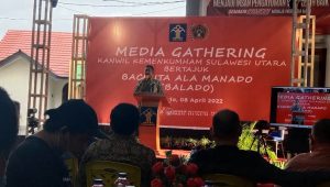 Bacirita ala Manado Kanwil Kemenkumham: Wujudkan Sulawesi Utara Makin Hebat