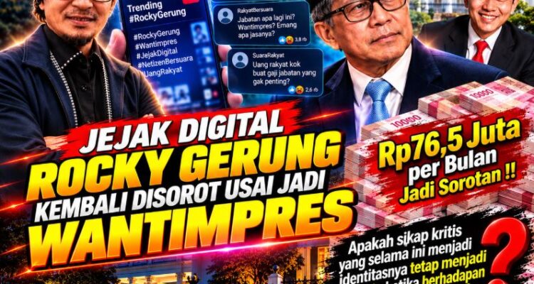 Jejak Kritik Rocky Gerung Kini Diuji dari Dalam Istana, Silaen Soroti Akuntabilitas Wantimpres