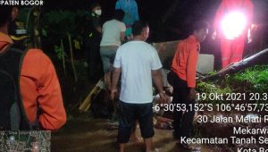 Tanggul Sungai Kemuning Jebol, 112 rumah Terendam Banjir di Kabupaten Bogor, Provinsi Jawa Barat